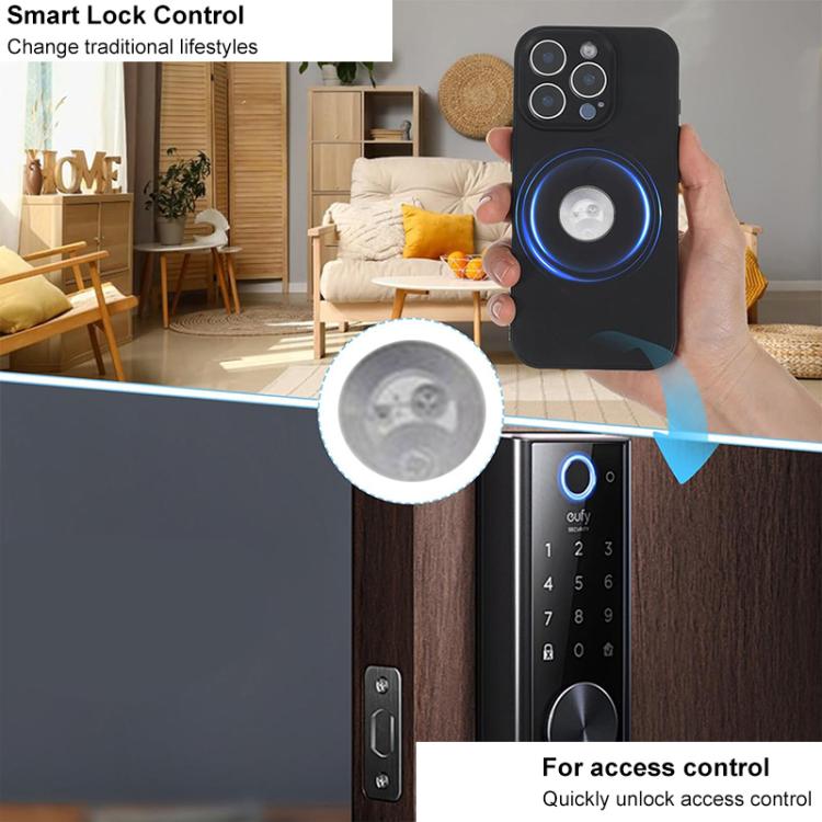 NFC Tags Sticker with NTAG213 Chip HF RFID Labels Wet Inlay Round 18mm