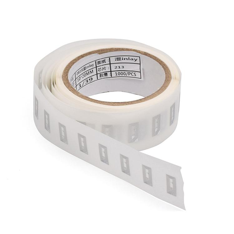 NFC Tags Sticker with NTAG213 Chip HF RFID Labels Wet Inlay Round 18mm Support Customization