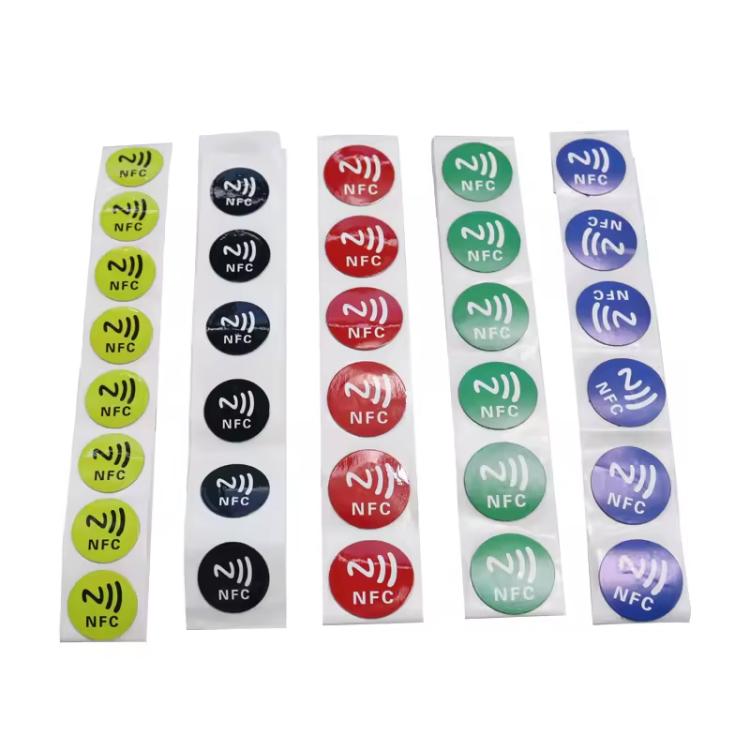 NFC Music Tags Sticker with Ntag215 Chip RFID Labels