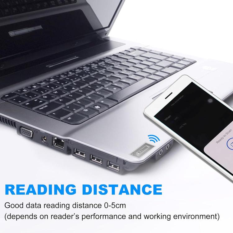 NFC Tags Sticker with Fudan F08 Chip HF RFID Labels Size: 30x15mm