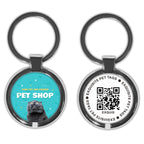 Domestic IC NFC RFID Pet Anti-lost Metal Tag, Size: 50x30mm