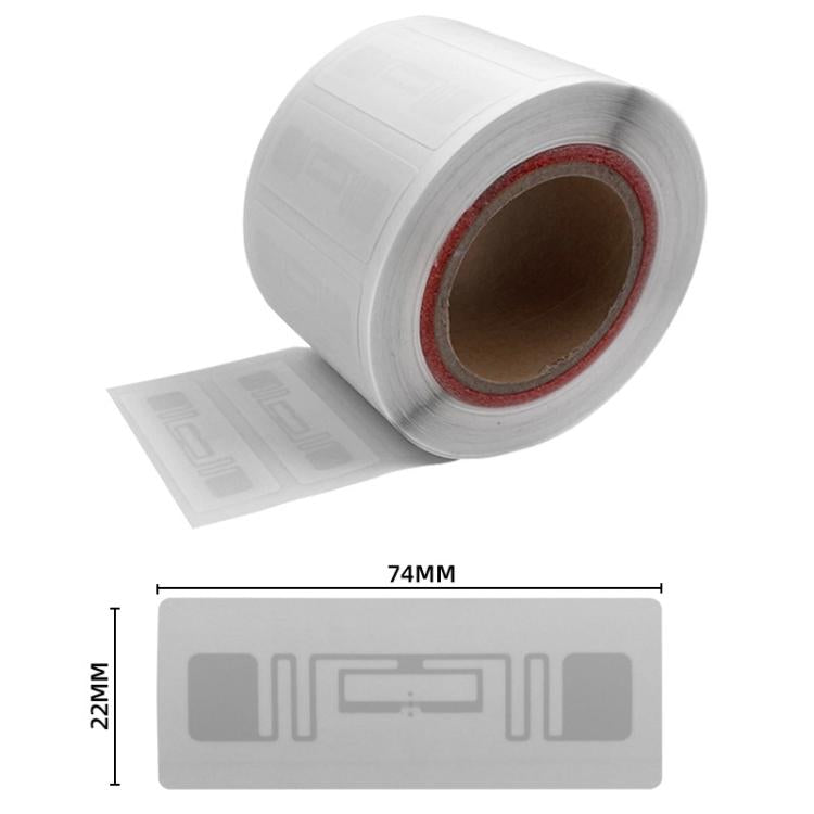 NFC Luggage Tags Sticker with Smart Sensor RF Chip UHF RFID Electronic Label