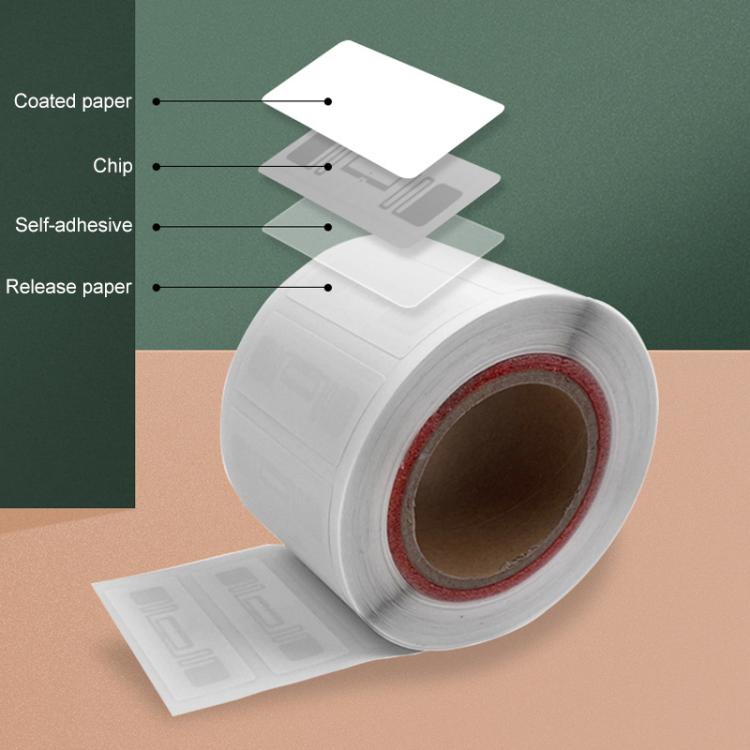 NFC Luggage Tags Sticker with Smart Sensor RF Chip UHF RFID Electronic Label