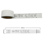 Luggage Label Strips with Monza R6-P Chip UHF RFID Labels Dry Inlay