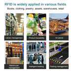 Luggage Label Strips with Monza R6-P Chip UHF RFID Labels Dry Inlay