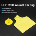 RFID Smart Chip UHF Animals Electronic Ear Labels for Pigs, Cattle, Sheep