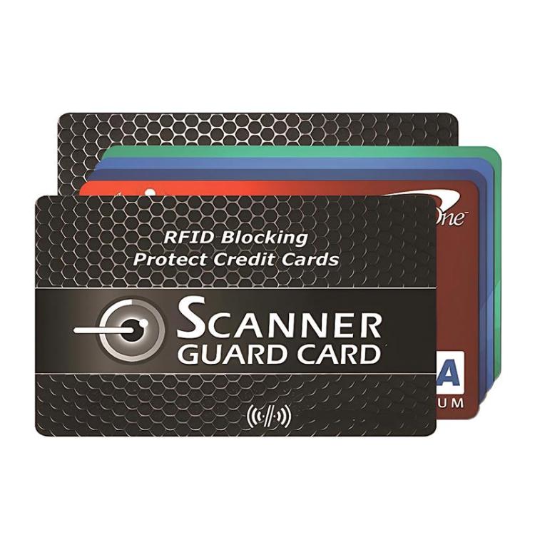 0.84mm RFID Blocking Card Credit Cards Identity Scanner Guard, 1000 PCS