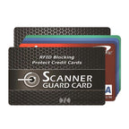 0.84mm RFID Blocking Card Credit Cards Identity Scanner Guard, 1000 PCS