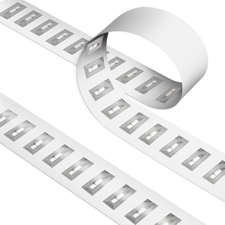 NFC Tags Sticker with NTAG213 Chip HF RFID Labels Coated Paper 10x20mm, Coated Paper 10x20mm