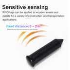 125KHz TK4100 Chip Tree RFID Nail Tag, Size: 38.31x6.04mm