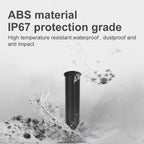 125KHz TK4100 Chip Tree RFID Nail Tag, Size: 38.31x6.04mm