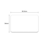 Smart Access Control Card Blank IC Card, Size: 85.5x54mm Support Customization