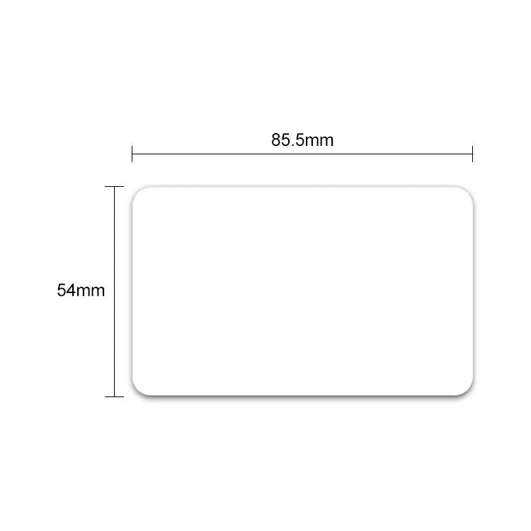 Smart Access Control Card Blank UID Card Copy IC, Size: 85.5x54mm Support Customization