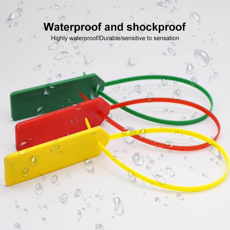 Disposable Cable Ties UHF RFID Labels with Alien H3 Chip Support Customization