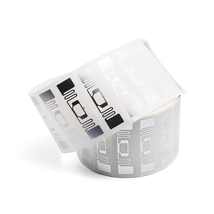 NFC Tags Sticker with NTAG213 Chip UHF RFID Labels Wet Inlay 73x21mm Support Customization