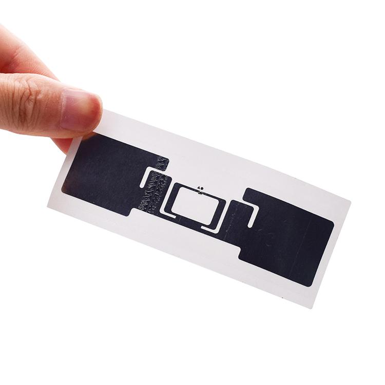 NFC Tags Sticker with NTAG213 Chip UHF RFID Labels Wet Inlay 98x27mm Support Customization