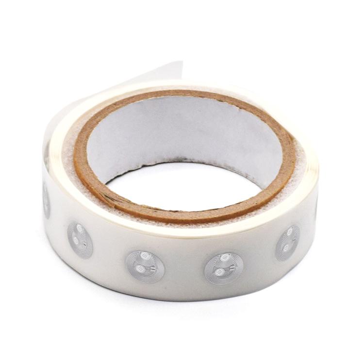NFC Tags Sticker with Fudan F08 Chip HF RFID Labels Wet Inlay 30x15mm Support Customization