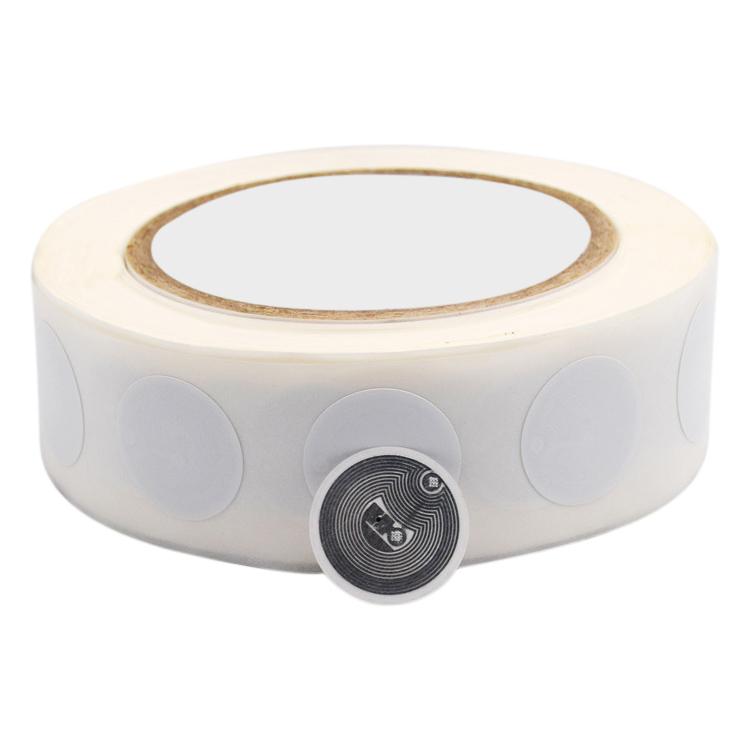 NFC Tags Sticker with Fudan F08 Chip HF RFID Labels Coated Paper 30x15mm Support Customization