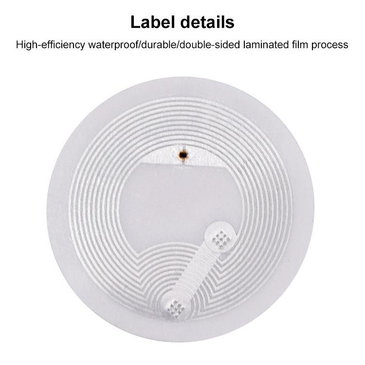 NFC Tags Sticker with Fudan F08 Chip HF RFID Labels Coated Paper 30x15mm Support Customization
