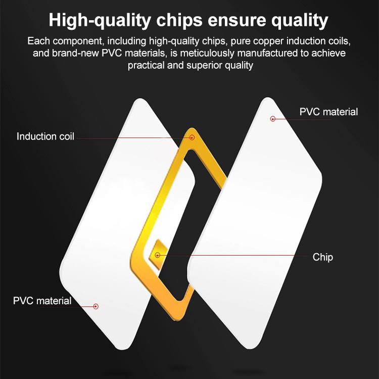 Amusement Park PVC Card Custom Barcode Magnetic Stripe RFID Chip Card Support Customization