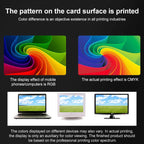 Amusement Park PVC Card Custom Barcode Magnetic Stripe RFID Chip Card Support Customization