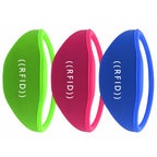 C03 IC Chip NFC Waterproof Silicone RFID Wristbands Support Customization