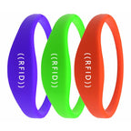 C05 IC Chip NFC Waterproof Silicone RFID Wristbands Support Customization