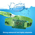 Disposable IC Card QR Code NFC Woven Single-sided Thermal Transfer RFID Wristband Support Customization