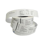 Luggage Label Strips with Monza R6-P Chip UHF RFID Labels Dry Inlay 50x500mm Support Customization