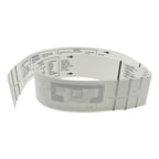 Luggage Label Strips with Monza R6-P Chip UHF RFID Labels Dry Inlay 50x500mm Support Customization