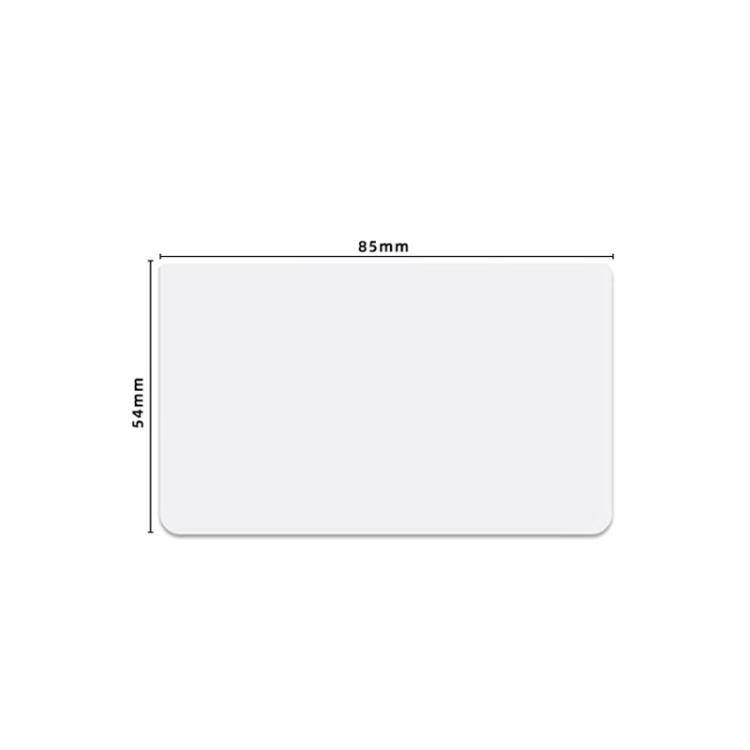 NFC White Card Game Card With NTAG215 Chip, Size: 85.5x54x0.8mm Support Customization